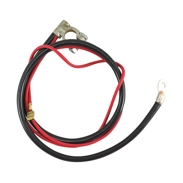 Cable positivo de batería, negro 840 mm, rojo 1050 mm