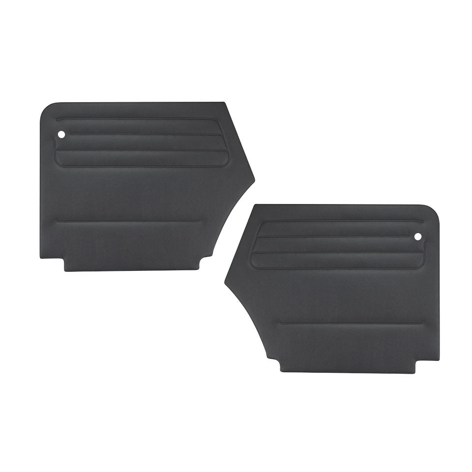 Quarter panels, rear, Beetle convertible, 2 pieces