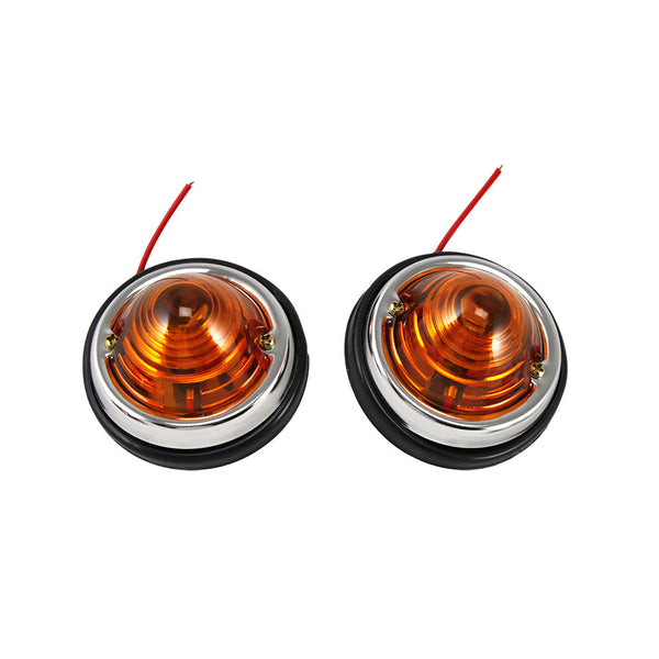 Luces redondas, naranja