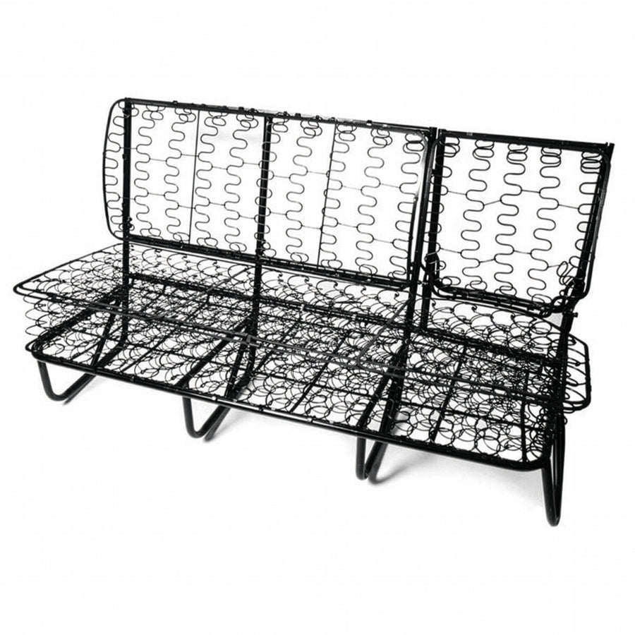 Estructura del asiento medio, lado derecho, abajo y respaldo