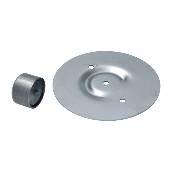Placa de reparación del brazo de arrastre trasero