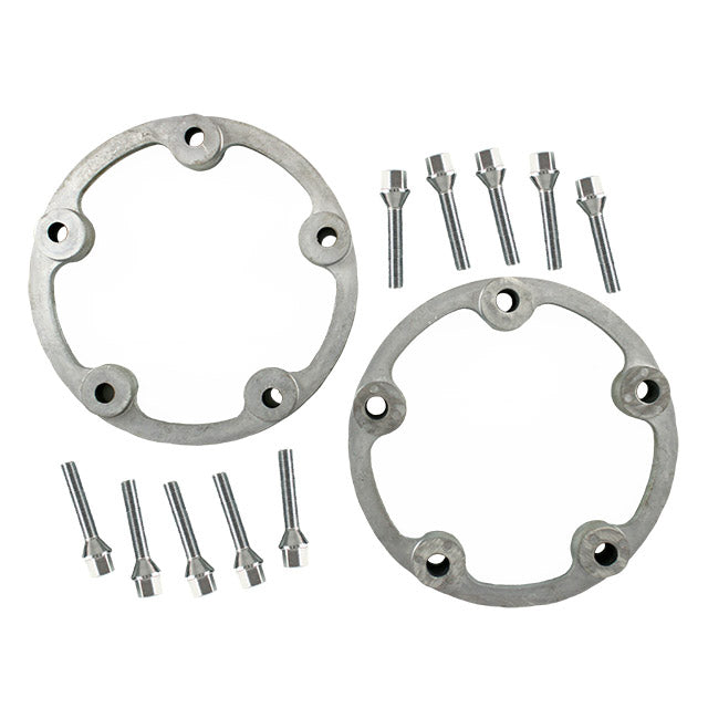 Espaciador de rueda Rueda de 5 orejetas, 1 pulgada (25,4 mm)/larga, rueda de aluminio