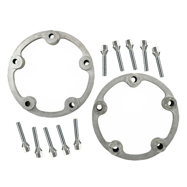 Espaciador de rueda Rueda de 5 orejetas, 1 pulgada (25,4 mm)/larga, rueda de aluminio
