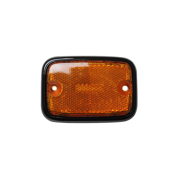 Lente reflectora lateral frontal - Naranja-negro