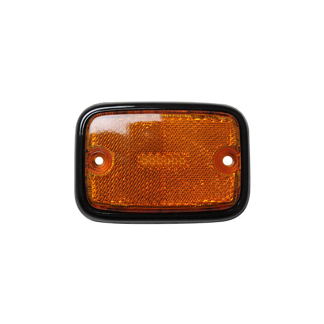 Lente reflectora lateral frontal - Naranja-negro