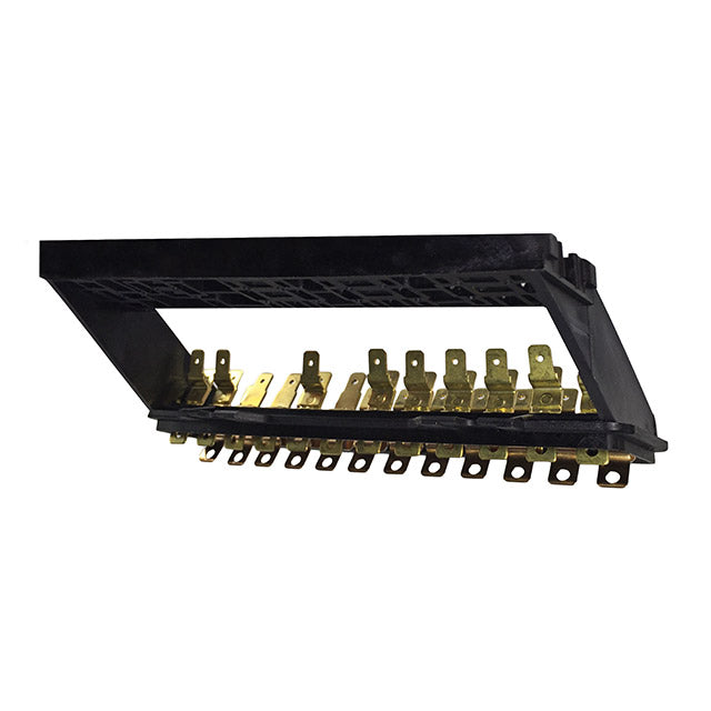 Caja de fusibles/relés para 12 fusibles