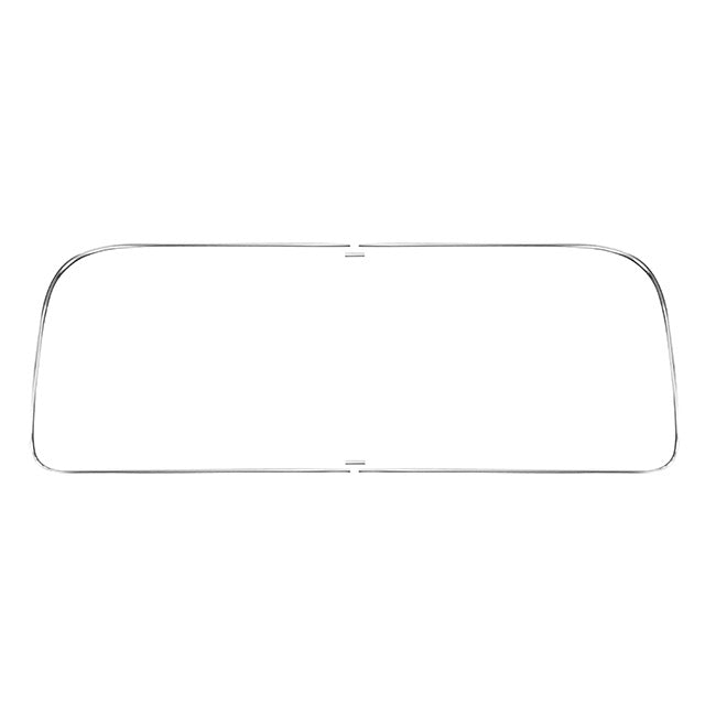 Moldura de ventana para luneta trasera 'Deluxe' (adorno de aluminio)