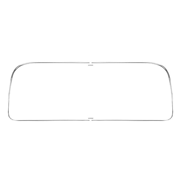 Moldura de ventana para luneta trasera 'Deluxe' (adorno de aluminio)