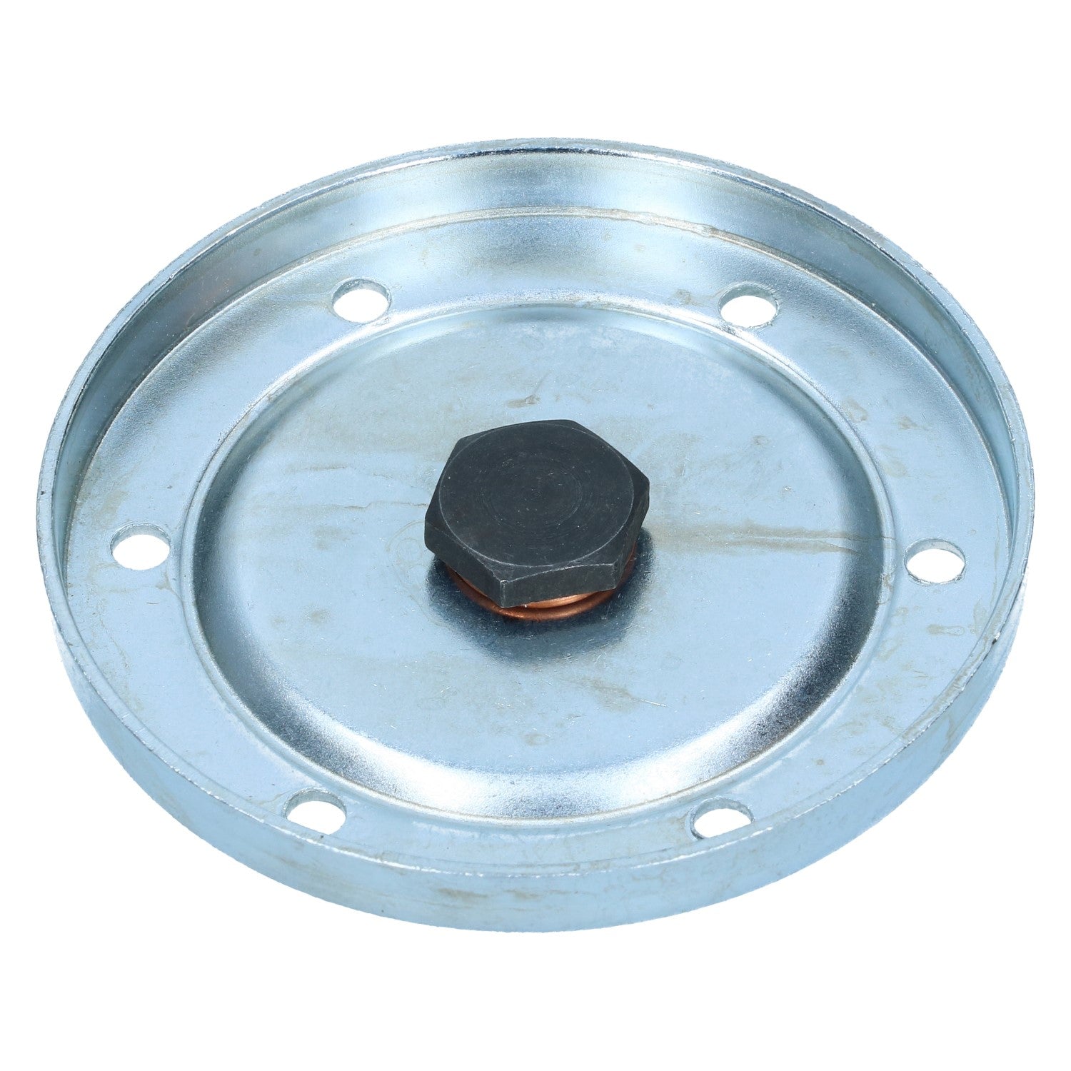 Placa de cárter de aceite 25-36 hp con tapón de drenaje