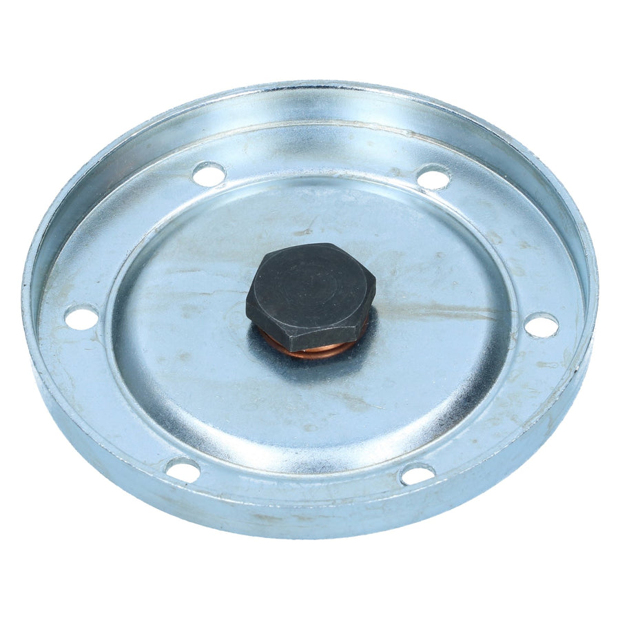Placa de cárter de aceite 25-36 hp con tapón de drenaje