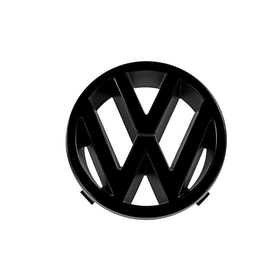 Emblema VW delantero negro - 125mm (Original)