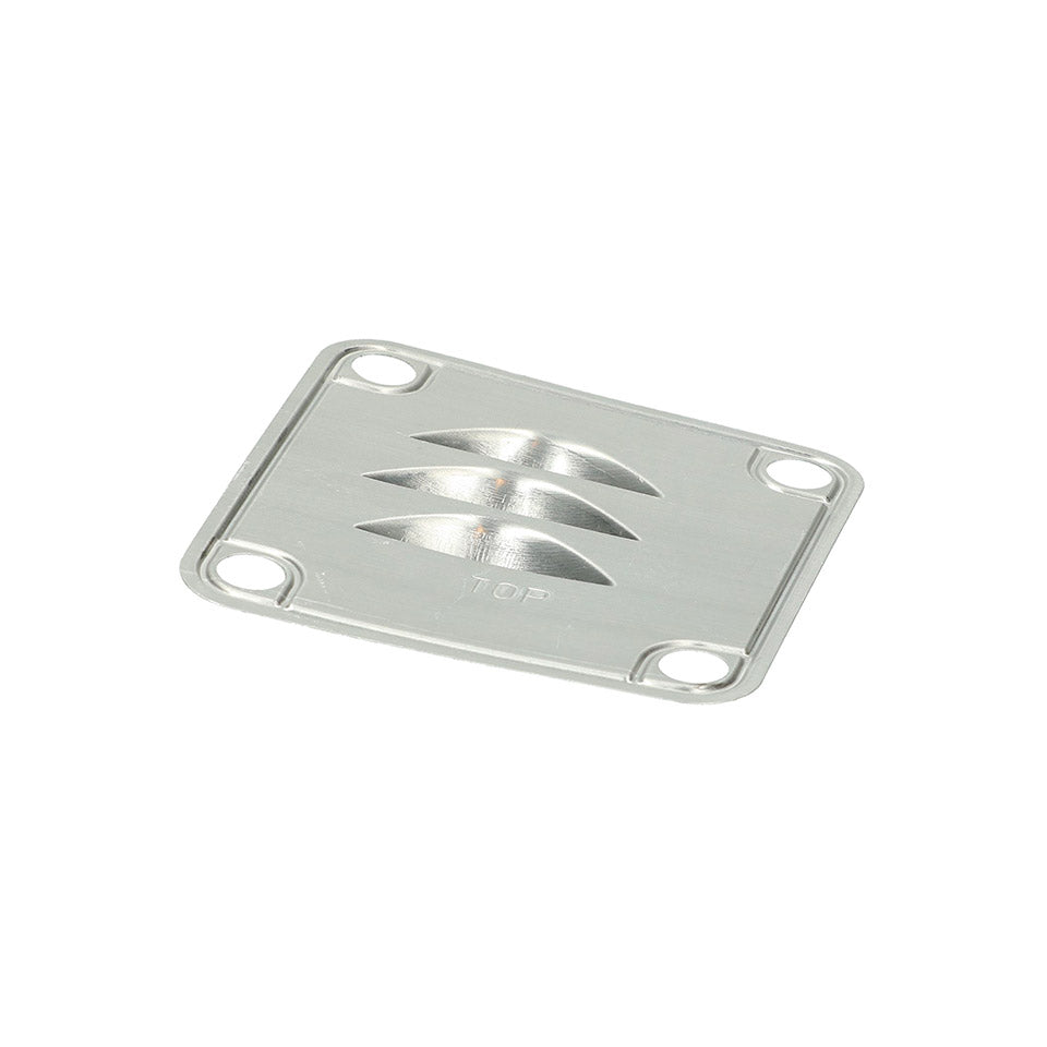 Placa deflectora debajo del soporte de dinamo/alternador