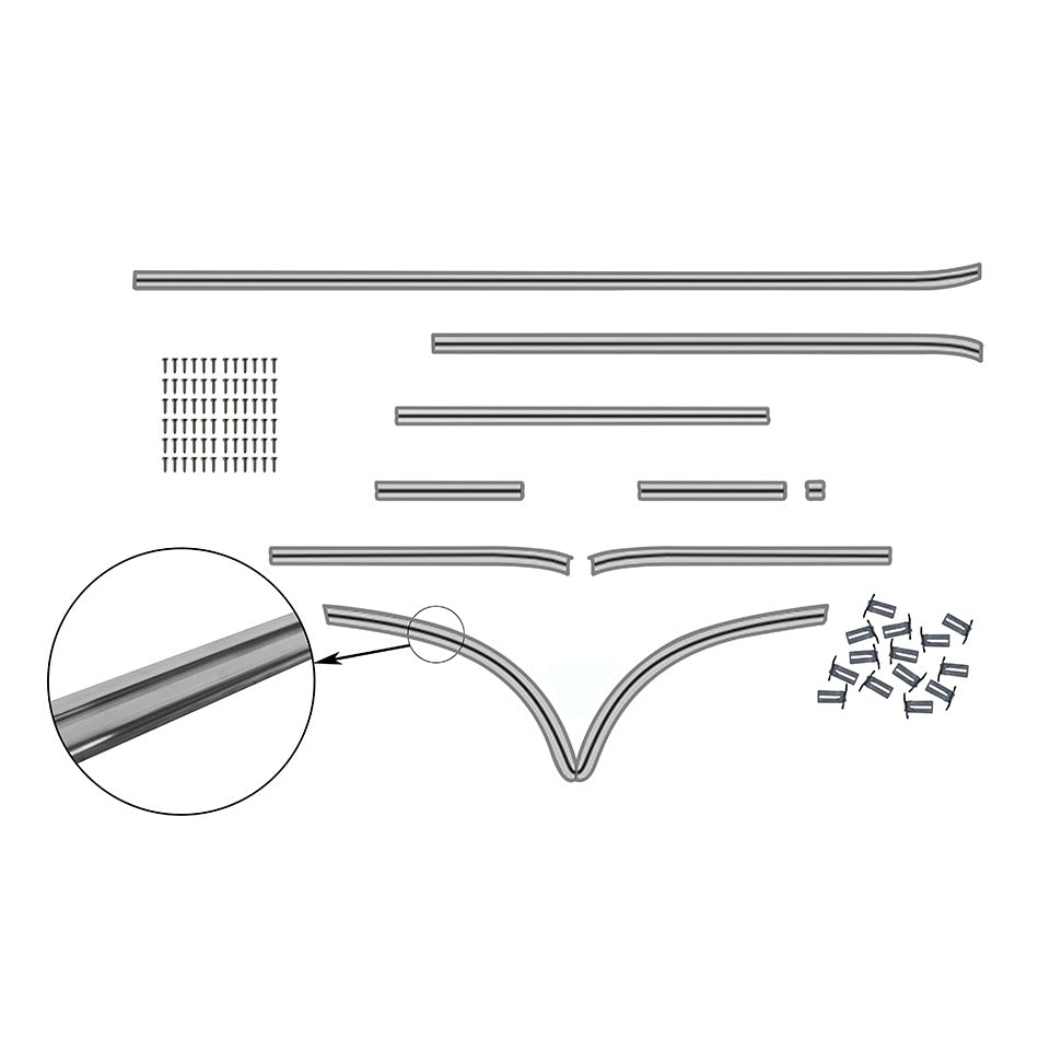 'Deluxe' mouldingkit, (cargodoors right)