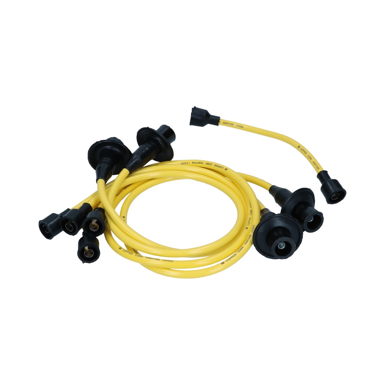 Juego de cables de encendido Tipo 1 cobre - amarillo