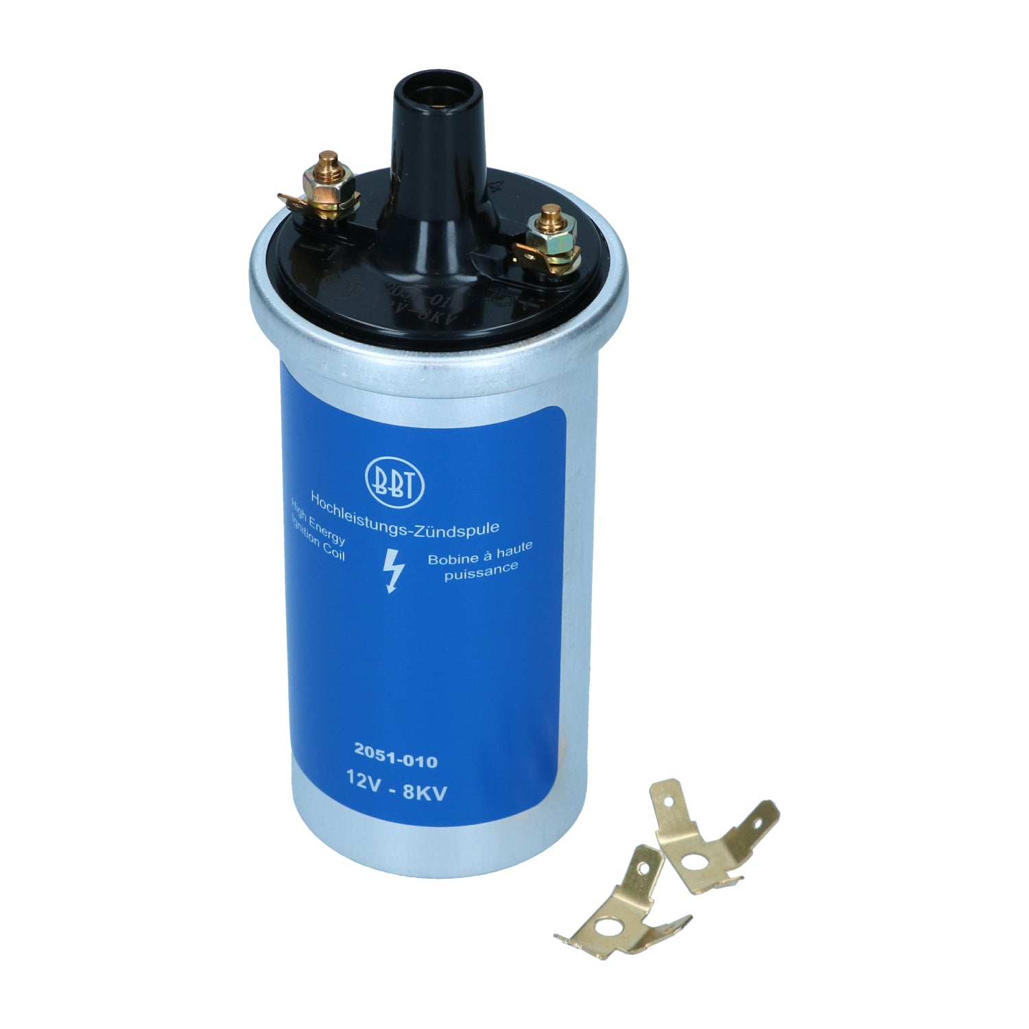 Bobina de encendido 12 voltios azul