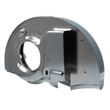 Cubierta de ventilador, con conductos, con caseta para perros, Cromo