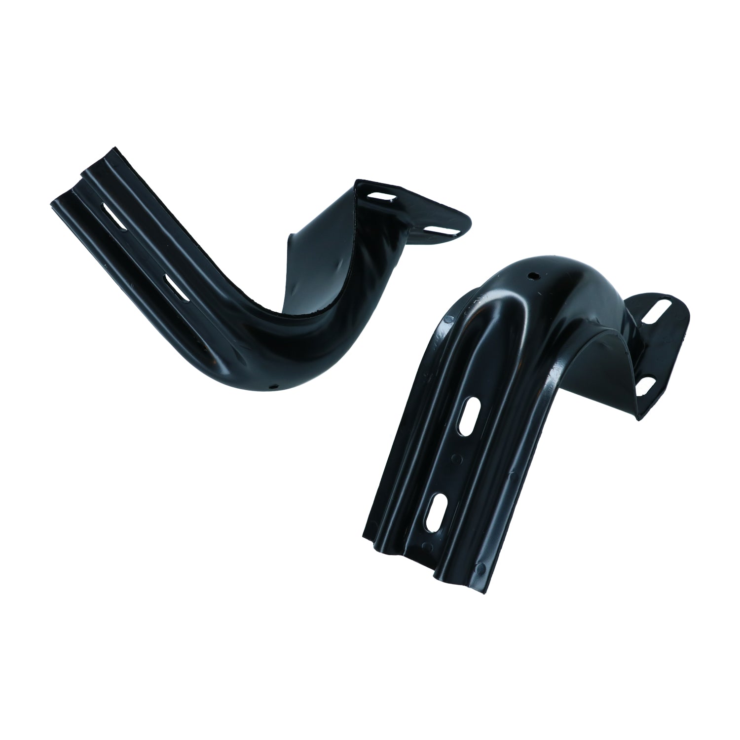 Soportes de bisagra para tapa del motor, negros