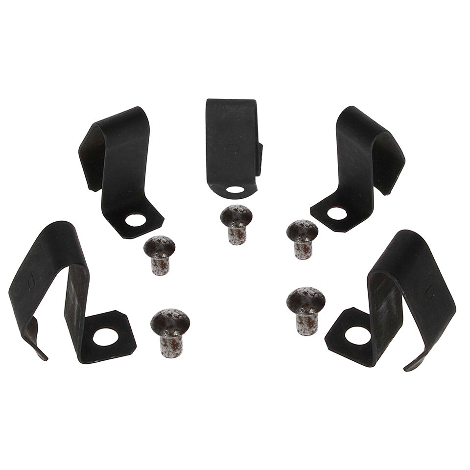 Kit Clips & rivets 5-lug wheel (5 pcs)