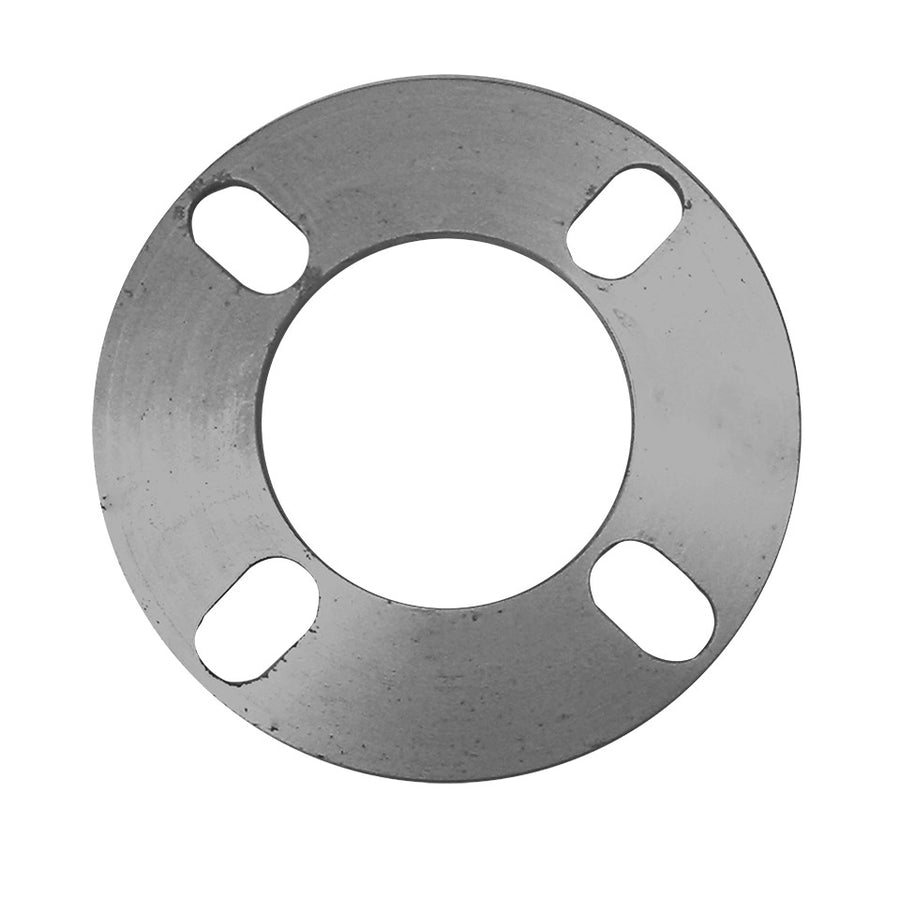 Separadores de rueda de 4 orejetas, 1/4 de pulgada (6 mm) de ancho, cada uno. Utilícelos con los pernos originales o más largos.