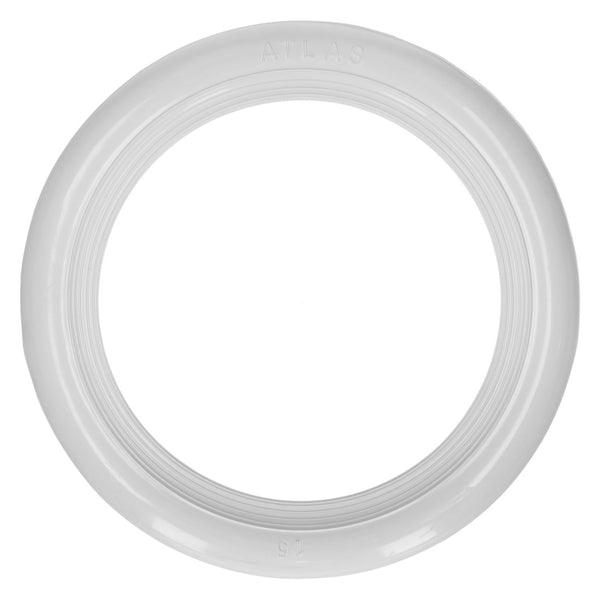Anillo de pared blanco de 15 pulgadas, 4 piezas