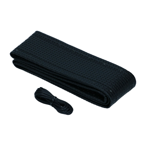 Funda de vinilo para volante (40cm/15,5"), negro