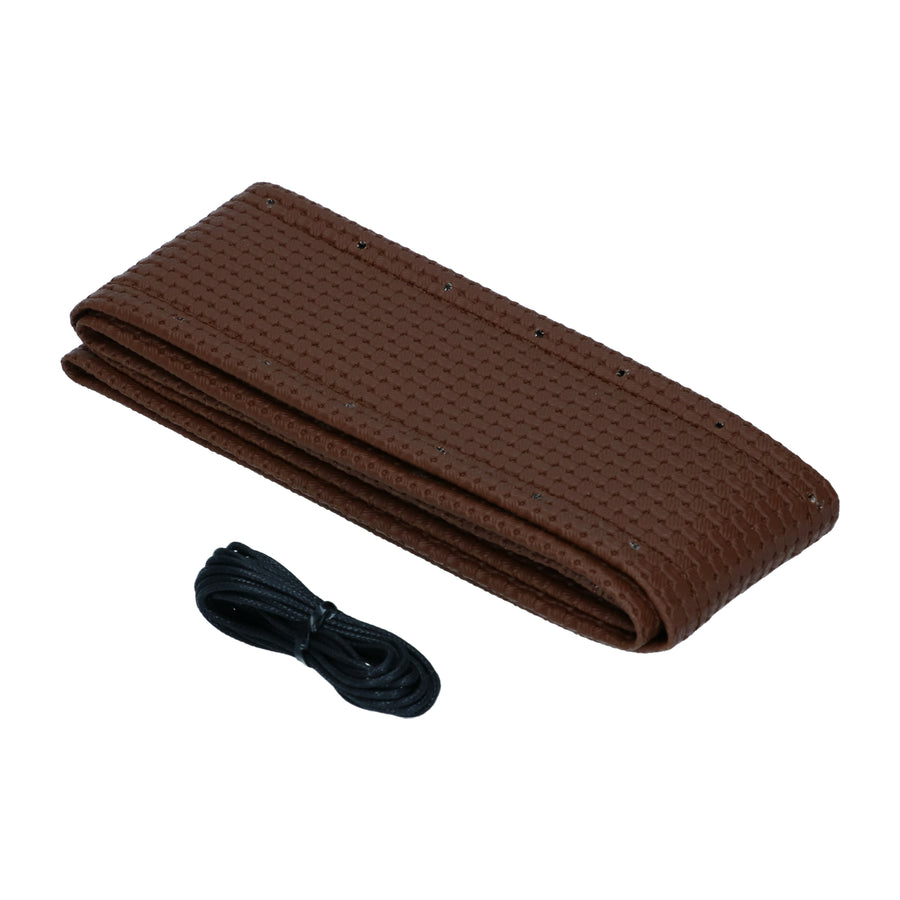 Funda para volante, vinilo (40cm/15,5"), marrón