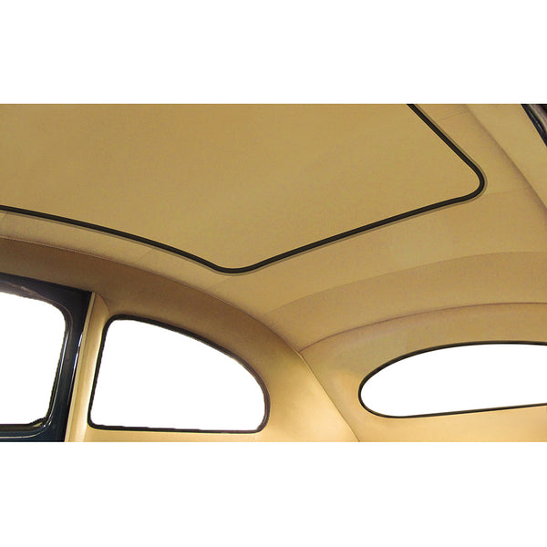 Techo interior beige algodón para techo corredizo