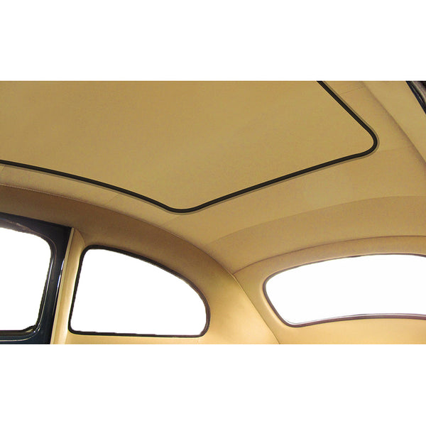 Techo interior beige algodón para techo corredizo