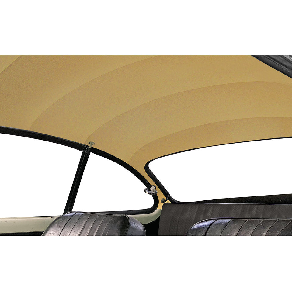 Techo interior beige algodón