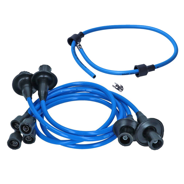 Juego de cables de encendido Cobre tipo 1 - Azul, cable distribuidor de 60 cm