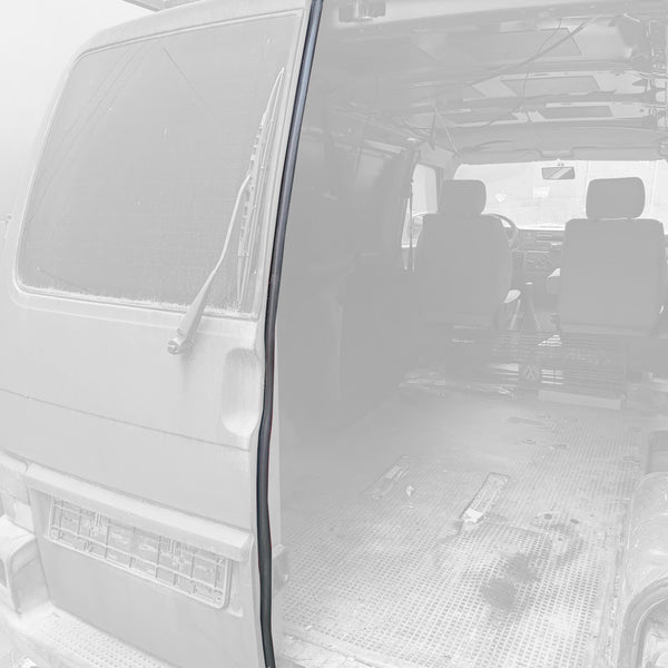 Sello vertical de la puerta de carga trasera