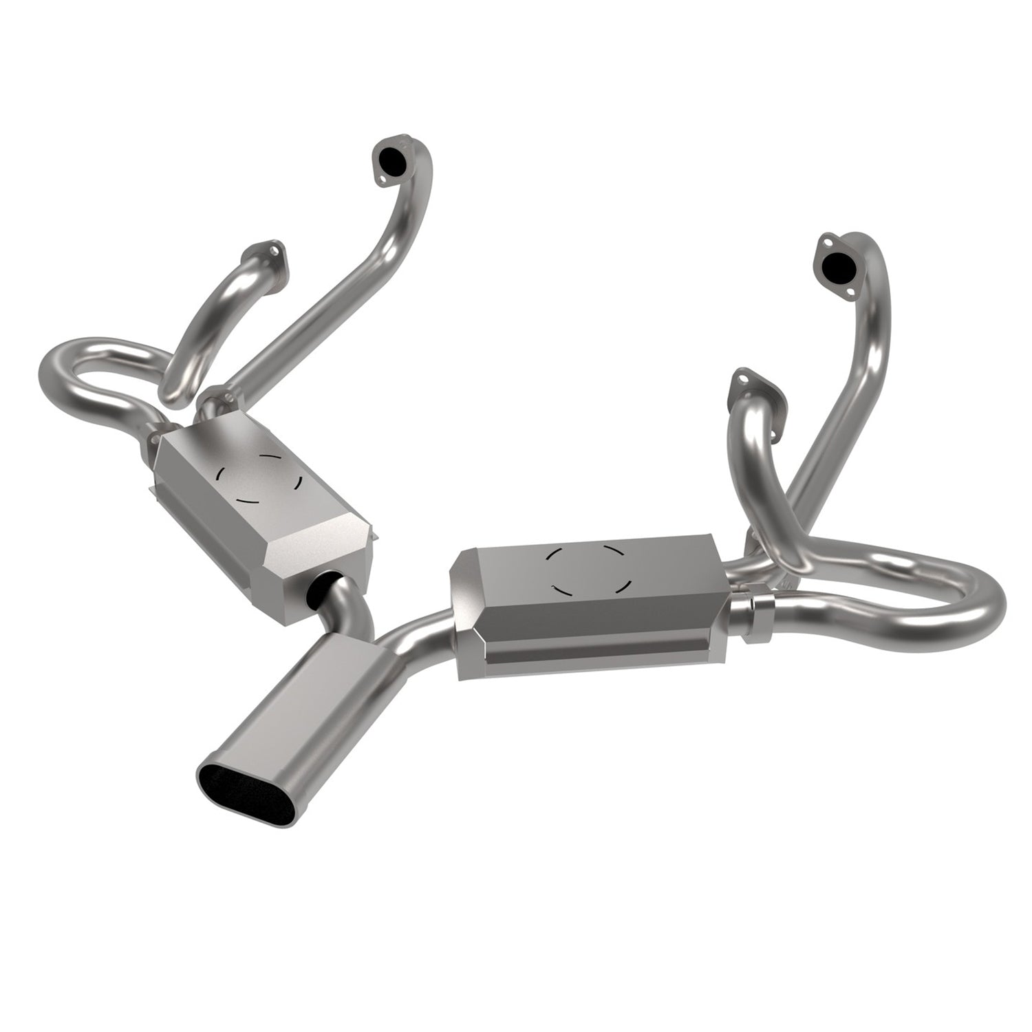 Escape 'Sebring' 38 mm, 13-1600 cc (sin elevadores de precalentamiento)