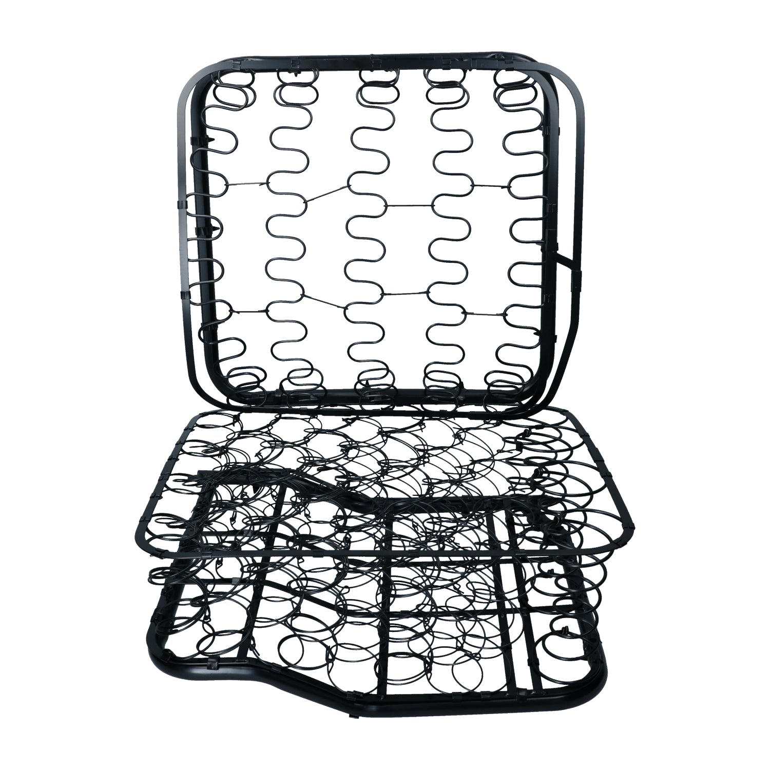 Estructura del asiento delantero del pasajero, recorrido inferior y trasero