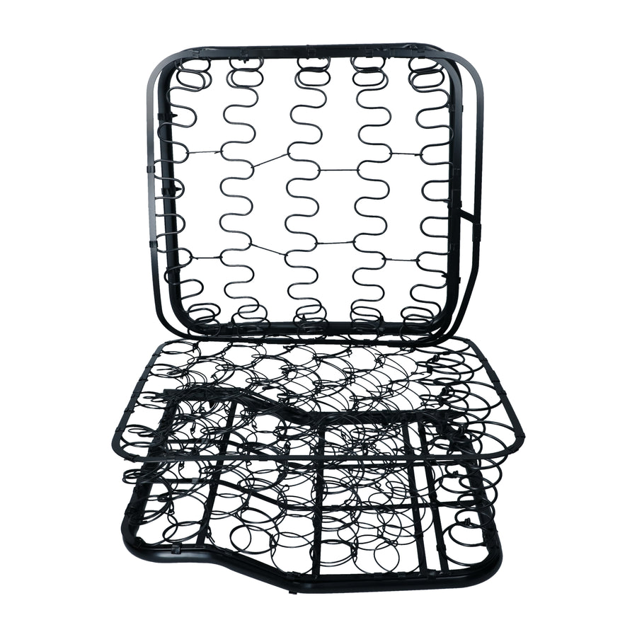 Estructura del asiento delantero del pasajero, recorrido inferior y trasero