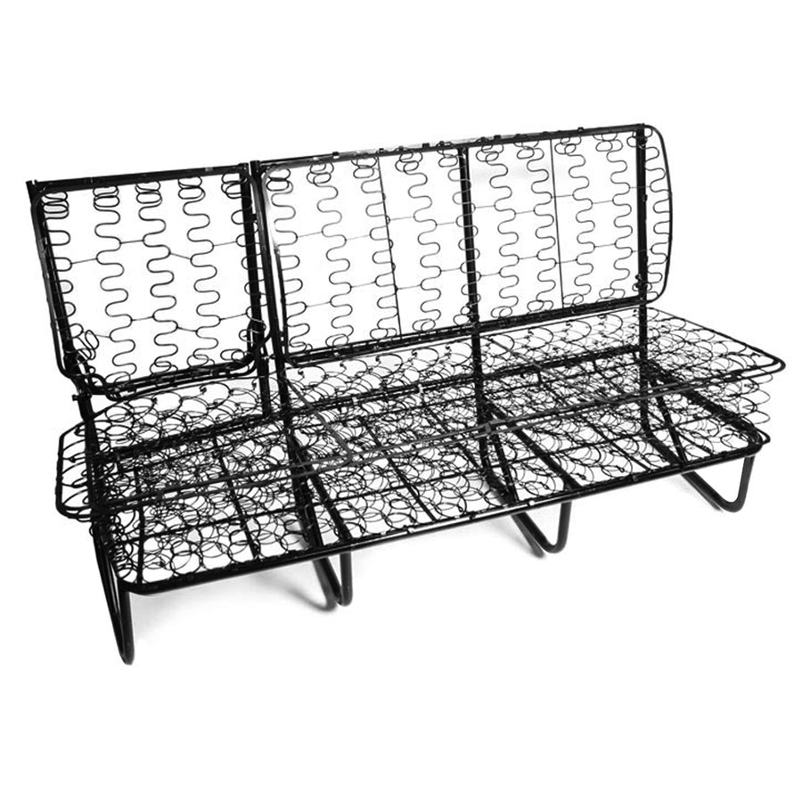 Estructura del asiento central, abajo y respaldo