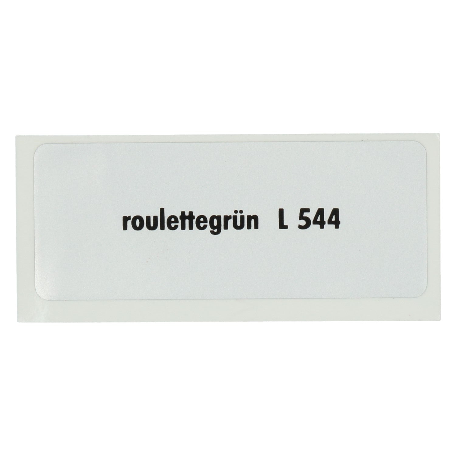 Adhesivo L 544, Ruleta verde