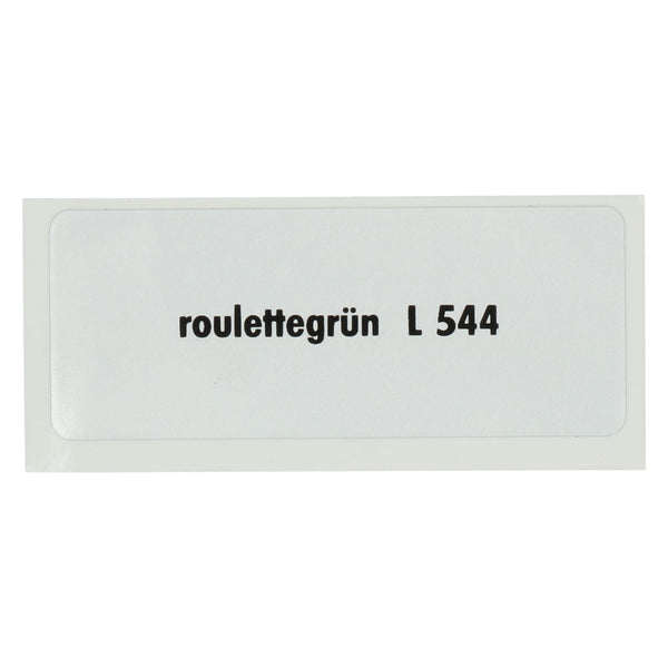 Adhesivo L 544, Ruleta verde