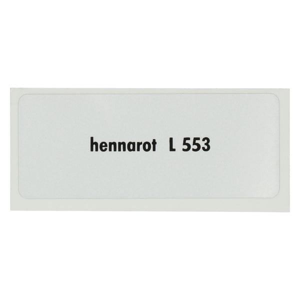 Adhesivo L 553, rojo henna