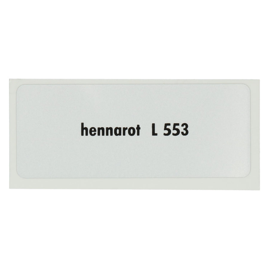 Adhesivo L 553, rojo henna