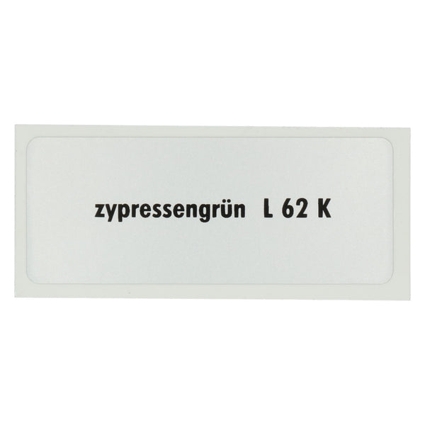 Adhesivo L 62 K, verde ciprés