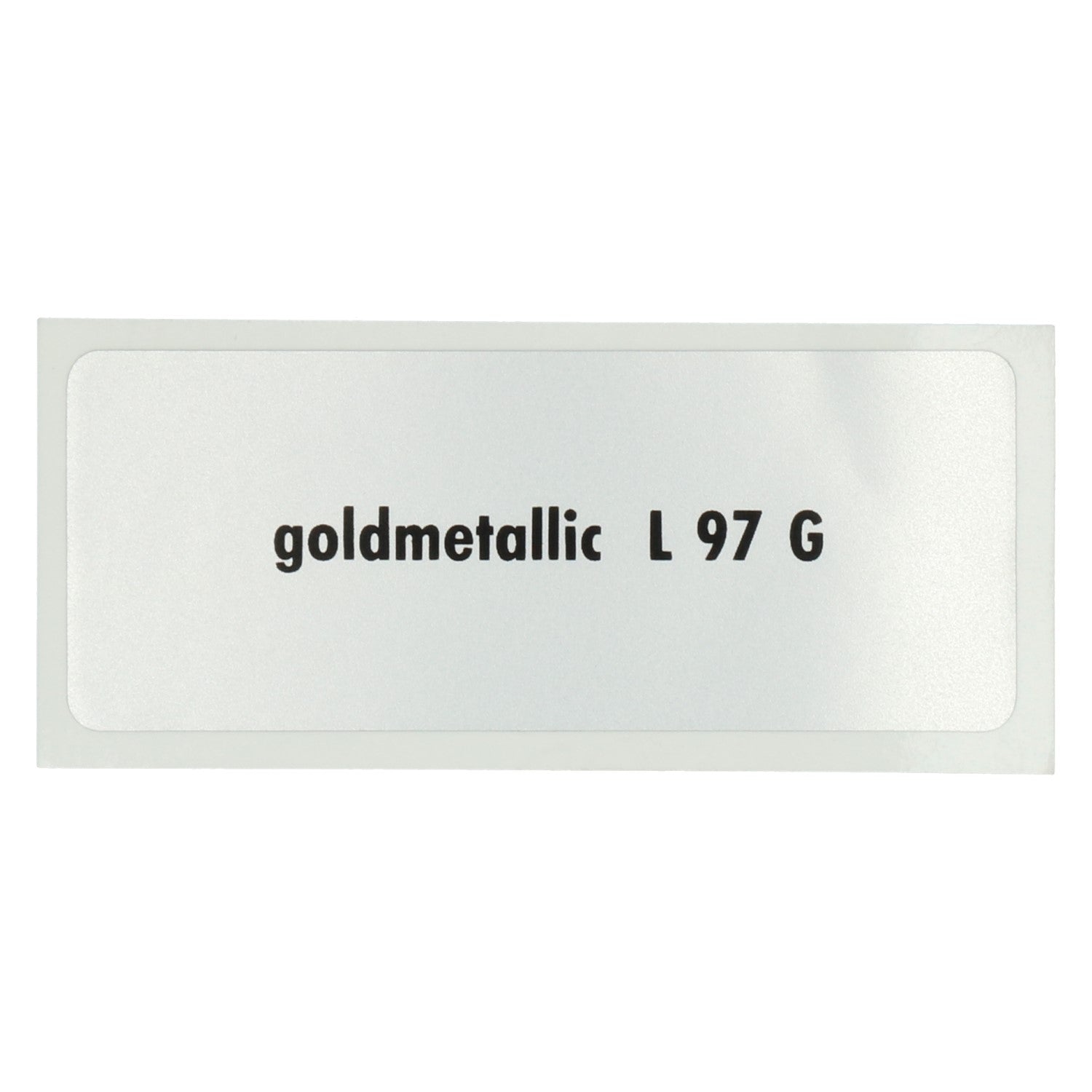 Adhesivo L 97 G, dorado metalizado