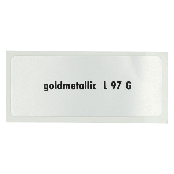 Adhesivo L 97 G, dorado metalizado