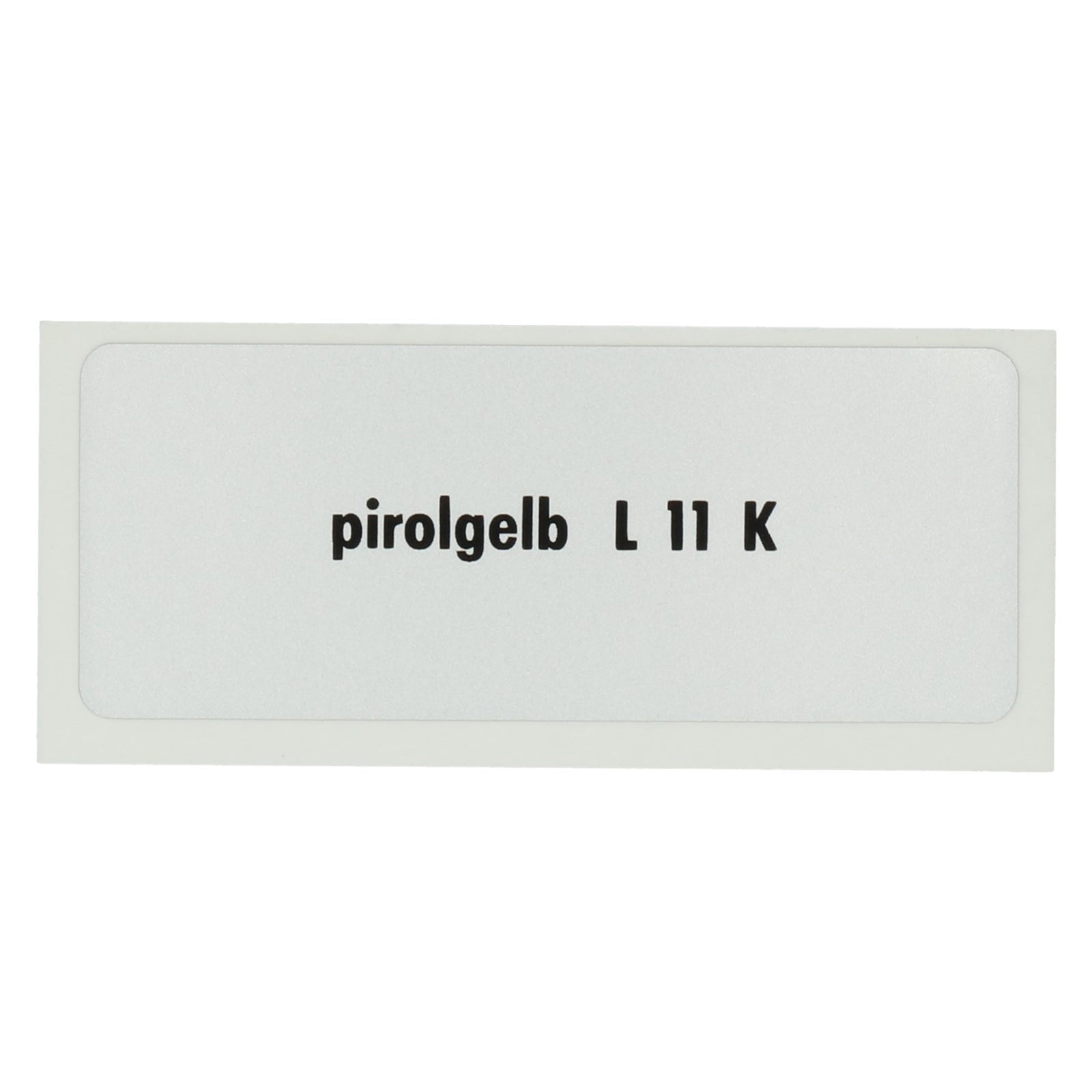 Pegatina L 11 K, oropéndola amarilla