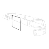 Goma puerta corredera lateral derecha, Top Quality