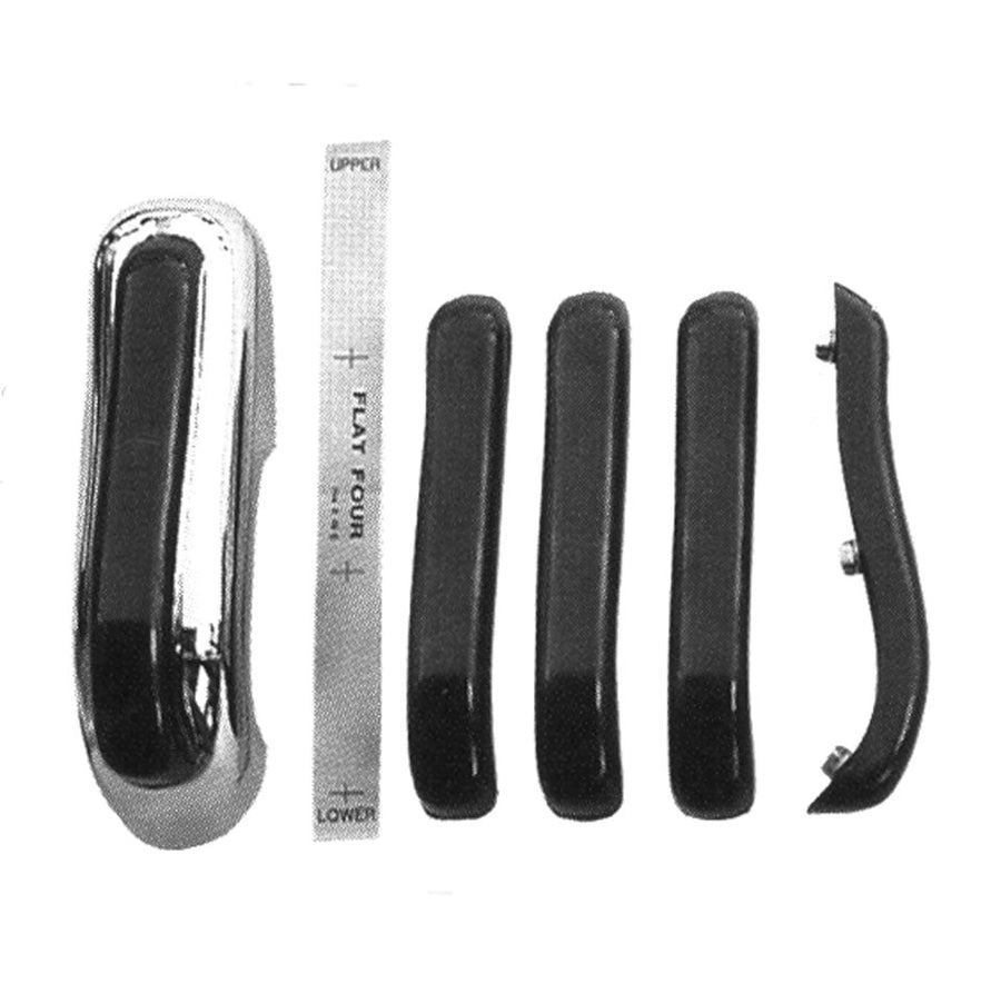 Goma protectora de parachoques europea, juego de 4