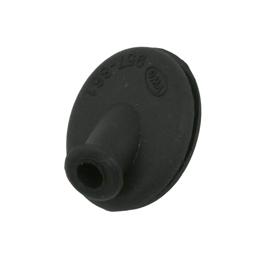 Pasacables de aleta interior delantera para cable de velocímetro