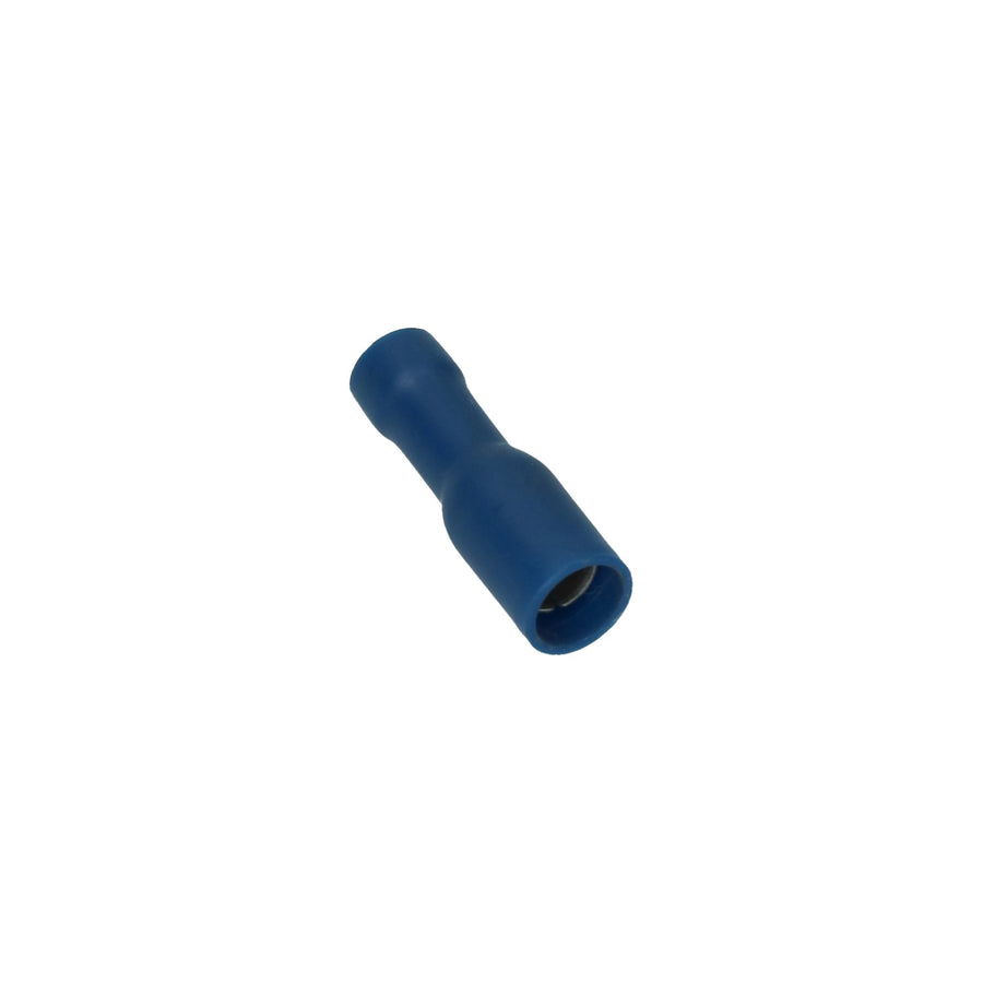 Conector de cable azul, redondo hembra 5mm