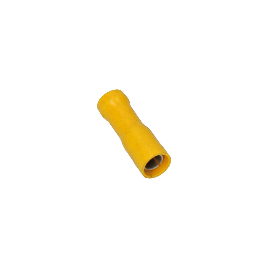 Conector de cable amarillo, redondo hembra 5mm