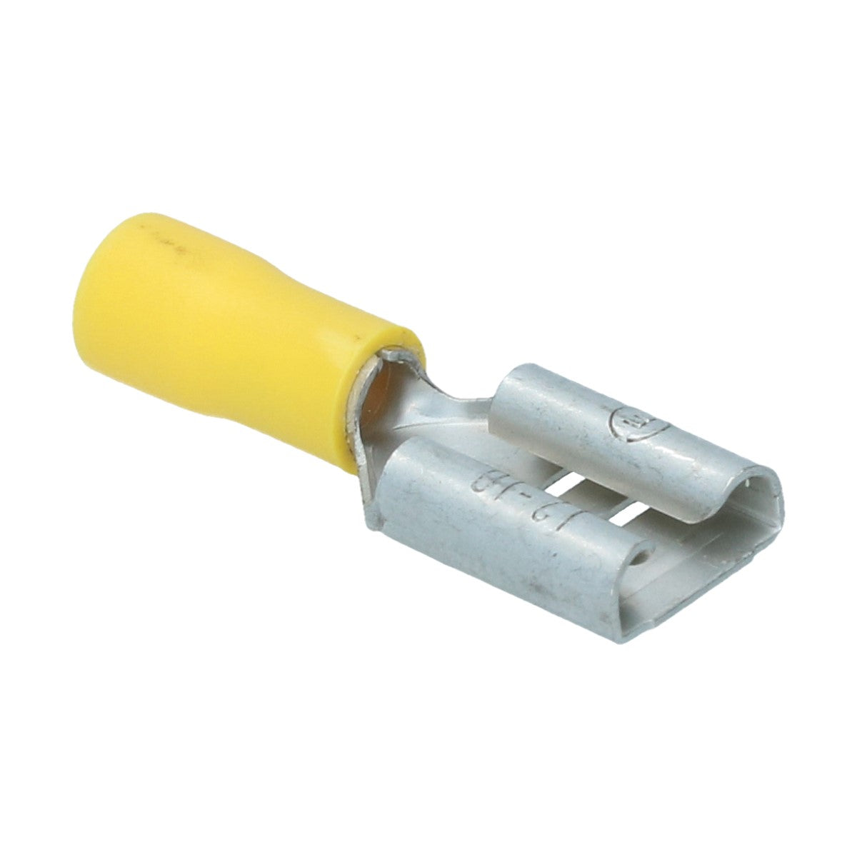 Conector de cable amarillo, plano 9,4x1,2mm