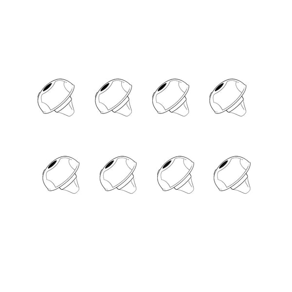 Vidrio de puerta anti-traqueteo